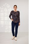 ELLA TOP - licorice f